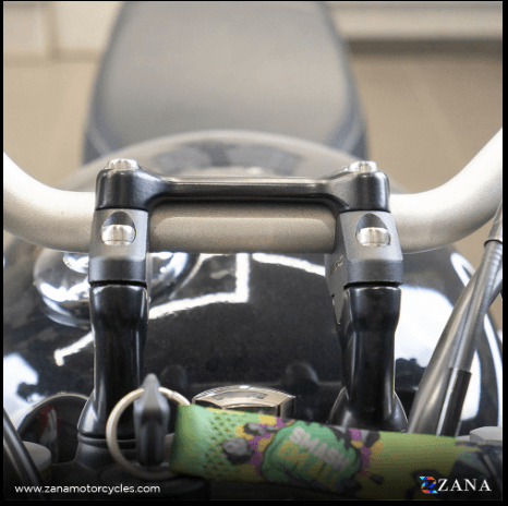 ZANA - Black Offset Handlebar Riser for Triumph Speed 400 ZI-8357 - Image 2