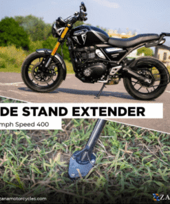 SIDE STAND EXTENDER BLACK
