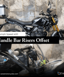 Black Offset Handlebar Riser