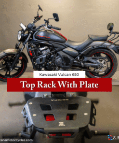 TOP RACK WITH PLATE COMPATIBLE WITH PILLION BACKREST