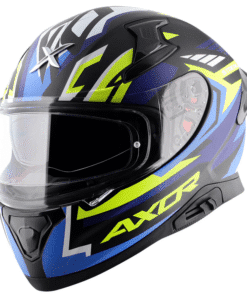 AXOR Apex Streak Helmet Dull Black Blue