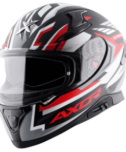 AXOR Apex Streak Helmet Dull Black Red