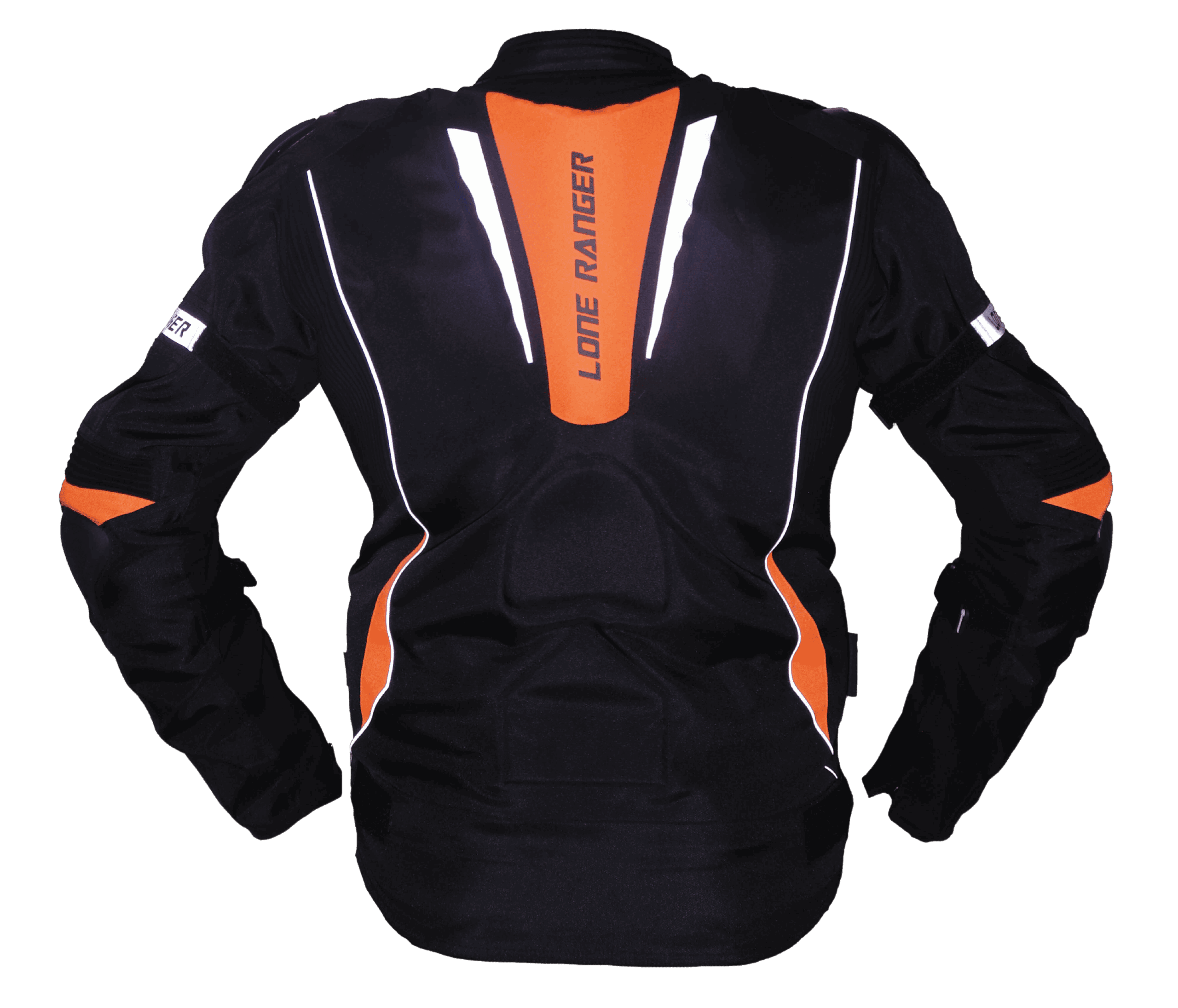 Lone Ranger Bandit Jacket With Aerodynamic Hump Orange - Image 3