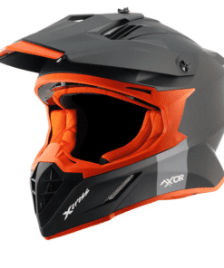 X-Cross Off Road Helmet Dull Black Orange
