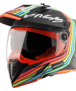 X-Cross X2 Dull Black Grey Dual Visor Helmet