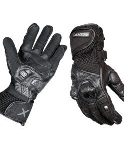 AXOR - Gator Riding Gloves Black