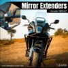 Mirror Extender for Honda NX 500 (Aluminium)