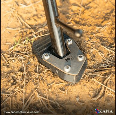 ZANA - Side Stand Extender for Honda NX500 (Aluminium & Stainless Steel) ZI-8473 - Image 3