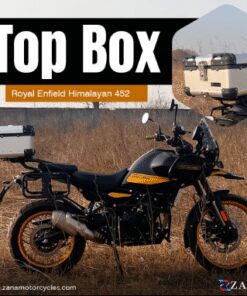 Universal Top Box Aluminium (35 Ltr) r-flat Silver