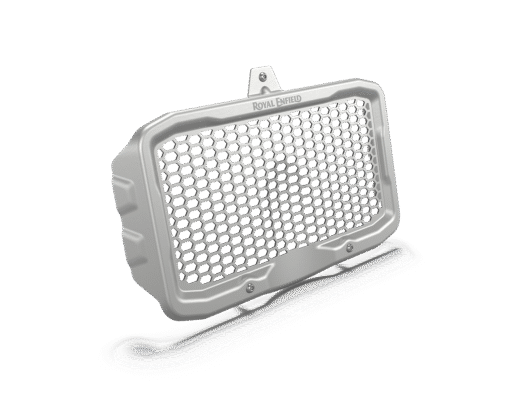 Silver Radiator Guard For RE HIMALAYAN 450