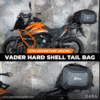 Vader Hard Shell Tail Bag (65 litre) with Free 2 Waterproof Storage Bag and 1 Bungee Cord 1