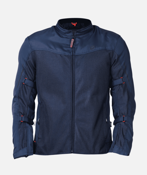 Solace Thrift Mesh Jacket Schema Blue