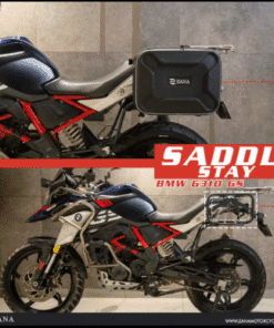 Zana Saddle Stay V-2 with Exhaust Sheild with Jerry can Mount For BMW 310 GS ZI-8341