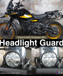 Zana Headlight Guard for Himalayan 450 (Black Color - Stainless Steel) Type-2 ZI-8437