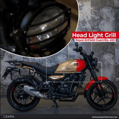 Zana Head Light Grill for Guerrilla 450 (Black) - Type-3 ZI-8450