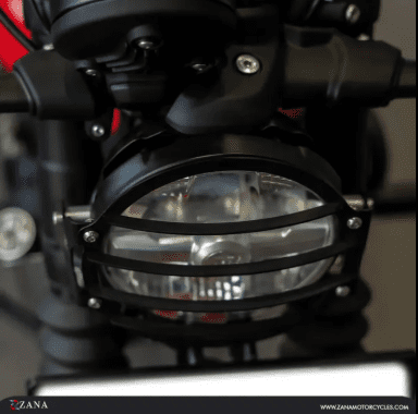Zana Head Light Grill for Guerrilla 450 (Black) - Type-3 ZI-8450 - Image 2