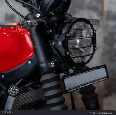 Zana Head Light Grill for Guerrilla 450 (Black) - Type-3 ZI-8450 - Image 3