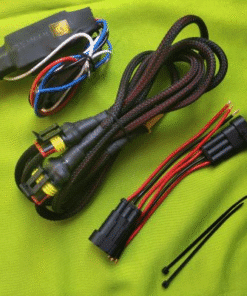 Kroozer 150w Wiring Harness for Aux Lights with dual color 6+1 Mode (With Flasher)