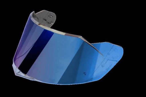 SMK Stellar Blue Visor (Pinlock 30 Ready)