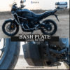 Zana Bash Plate for Honda NX500 (Black) ZI-8474