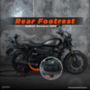 Zana Rear Footrest (Single ) for Harley Davidson X440 ZI-8483