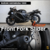 Zana FRONT FORK SLIDER FOR SUZUKI HAYABUSA 1300 ZP-100