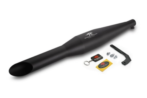 Red Rooster Rumbler–Black Matte Exhaust for Royal Enfield Classic 500 (pre-2021 model)