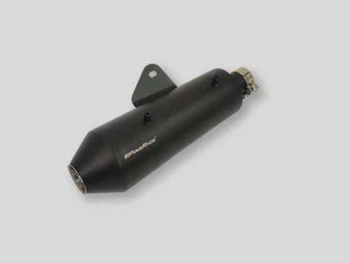 Powerage Exhaust for Royal Enfield Hunter 350 – Black Finish