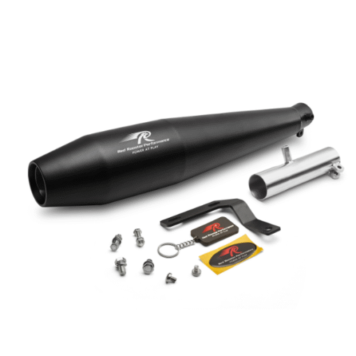 Red Rooster Pegasus RS Black Matte Exhaust for Honda CB350 RS