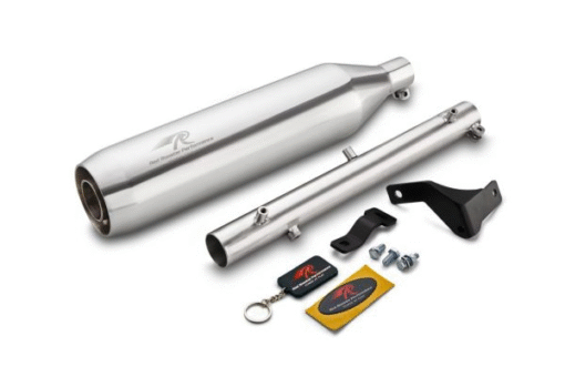 Red Rooster Polestar Pro Polish Exhaust for RE Meteor 350