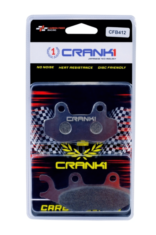 CRANK1 Carbon Brake Pads For Triumph Street Twin 900 2019 -2022
