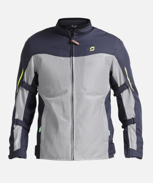 Solace Thrift Mesh Jacket ( Blue & Silver)