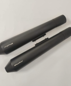 Powerage Slip-Ons Exhaust for RE 650 Twins – Black