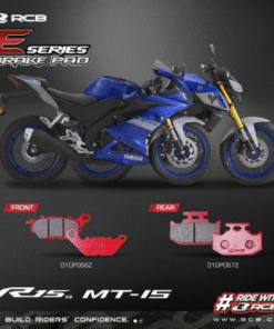 RCB E Series Disc Pad Yamaha R15V3 MT15 FZ-FI V2 FZV3 FZX FZ250 01DP066Z 01DP067Z ( FRONT 01DP066Z )