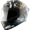 Vega Bolt Crown Men Black Blue Helmet