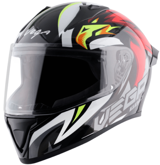 Vega Bolt Speedx Black Red Helmet