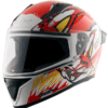 Vega Bolt Bunny White Orange Helmet