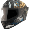 Vega Bolt Crown Men Dull Black Blue Helmet
