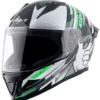 Vega Bolt Dice Black White Helmet