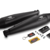 Red Rooster Performance Stellar Exhaust for Interceptor/Continental GT650 – Black Matte