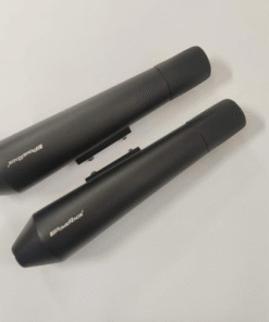 Powerage Slip-Ons Exhaust for RE Interceptor 650 / GT 650 – Black (Short Type)