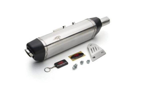 Red Rooster Vertex-Polish Exhaust for Royal Enfield Scram 411