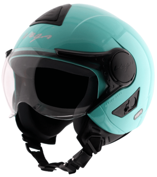 Vega Verve Open Face Mint Helmet (ISI Certified)