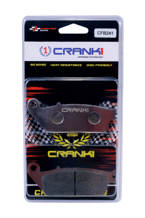 CRANK1 Carbon Brake Pads For KAWASAKI VERSYS 300 (2017 Onwards)