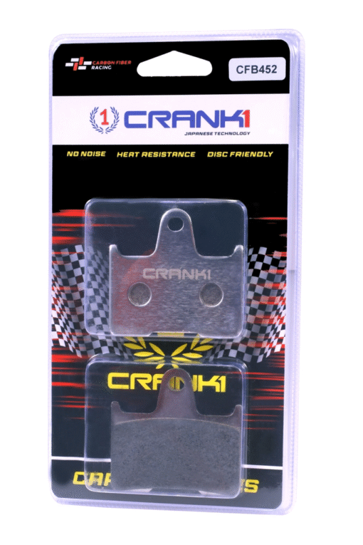 CRANK1 Carbon Brake Pads For Harley Davidson SPORTSTER XL Custom 1200 (2017)
