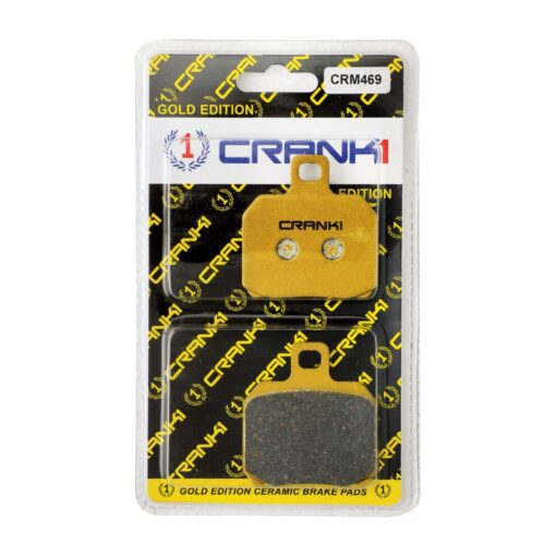 CRANK1 Ceramic Brake Pad for Benelli TRK 502 UPTO 2016