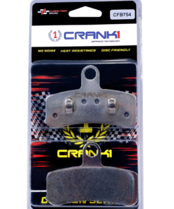 CRANK1 Carbon Brake Pads For Harley Davidson Dyna Fat Bob (2008-2017)