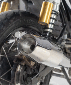 Silver Stallion Interceptor / GT 650 Twins Performance Exhaust Systems - Silver