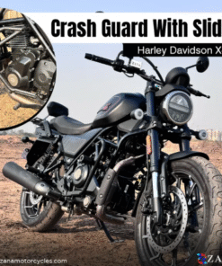 Zana Crash Guard With Slider for Harley Davidson X440 - Black ZI-8480
