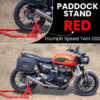 Zana Universal Paddock Stand V-2 Red for Triumph Speed Twin 1200 ZI-8131 V-2